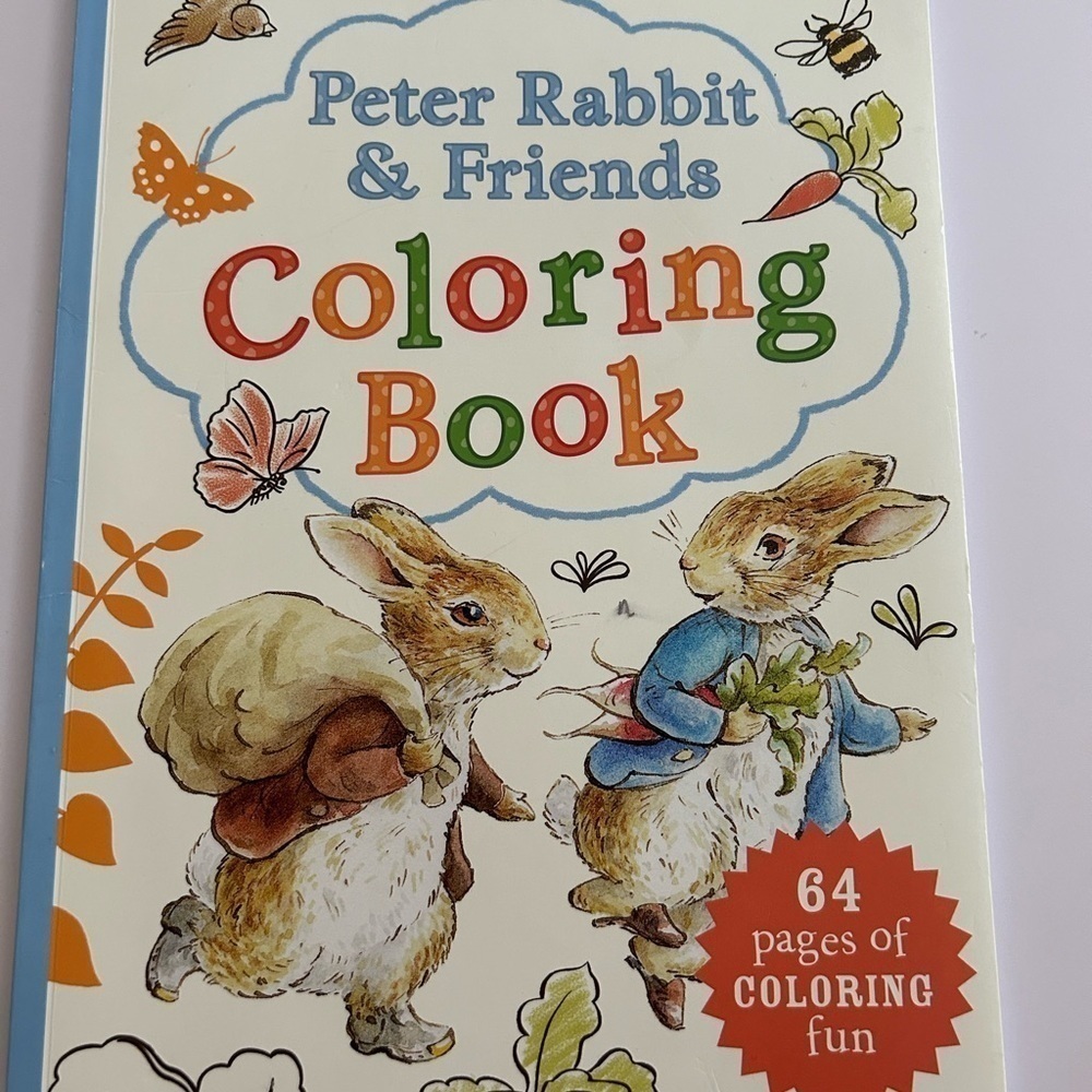 Peter Rabbit and Friends Coloring Book - By Beatrix Potter / BRAND NEW - Picture 2 of 7